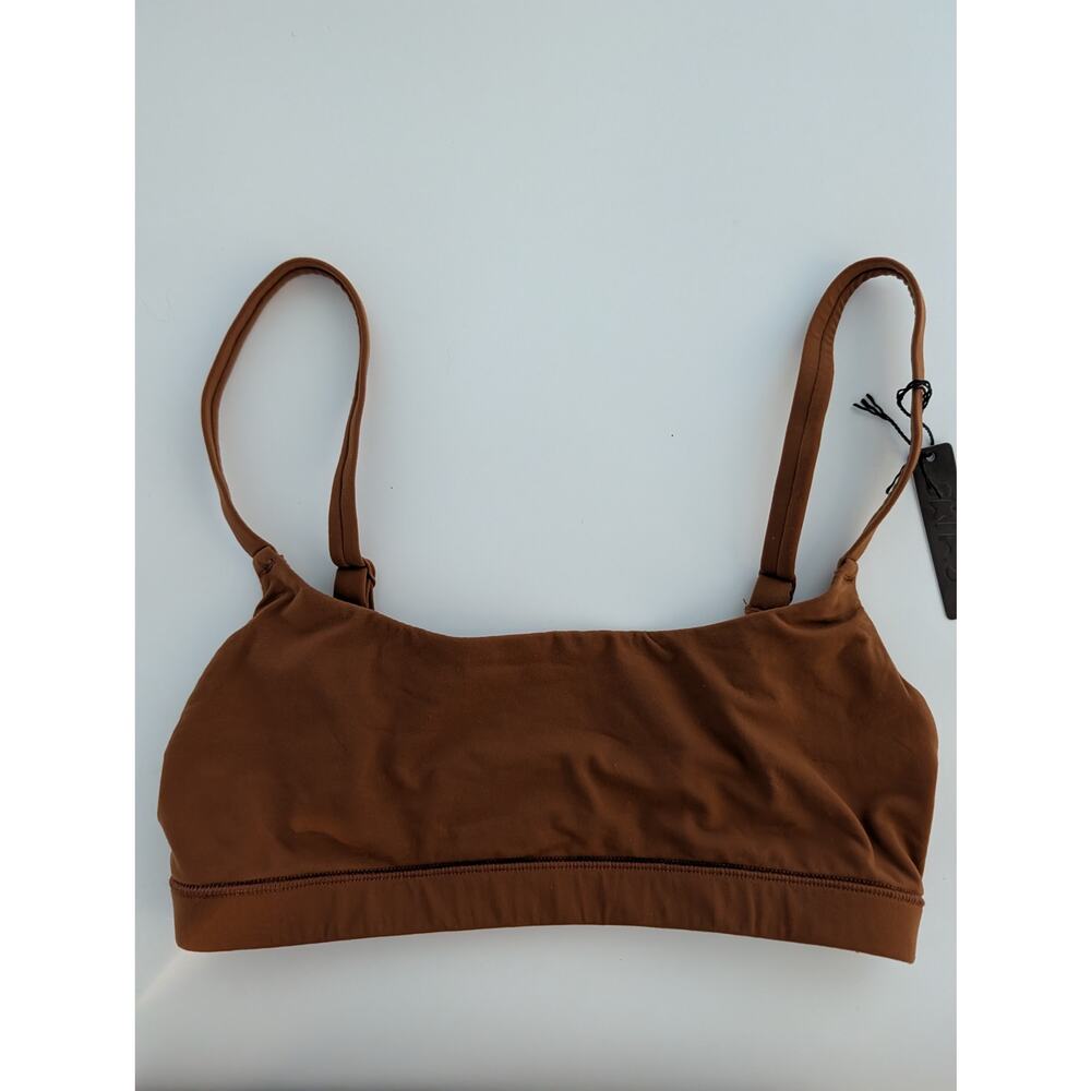 SKIMS Bralette Fits Everybody Scoop Neck Bra Copper Size XXS - Picture 5 of 5